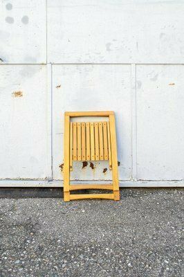 Trieste Klapstoelen In Beukenhout Van Aldo Jacober Voor Bazzani, Italië, Ca. Jaren 1960, Set Van 3 photo vinterior