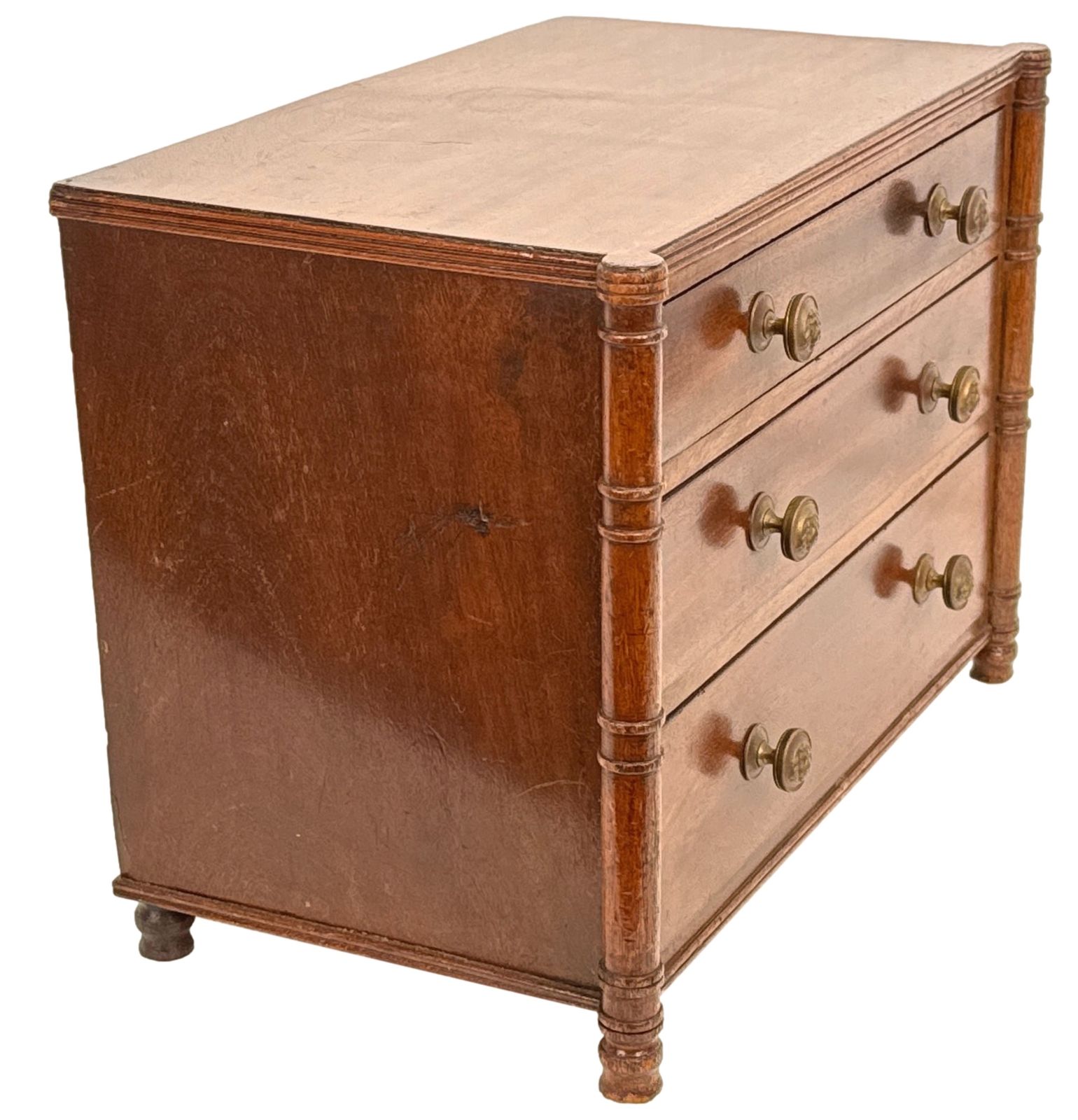 Regency Mahogany Miniature Chest Of Drawers (England, Circa 1820) photo furniture