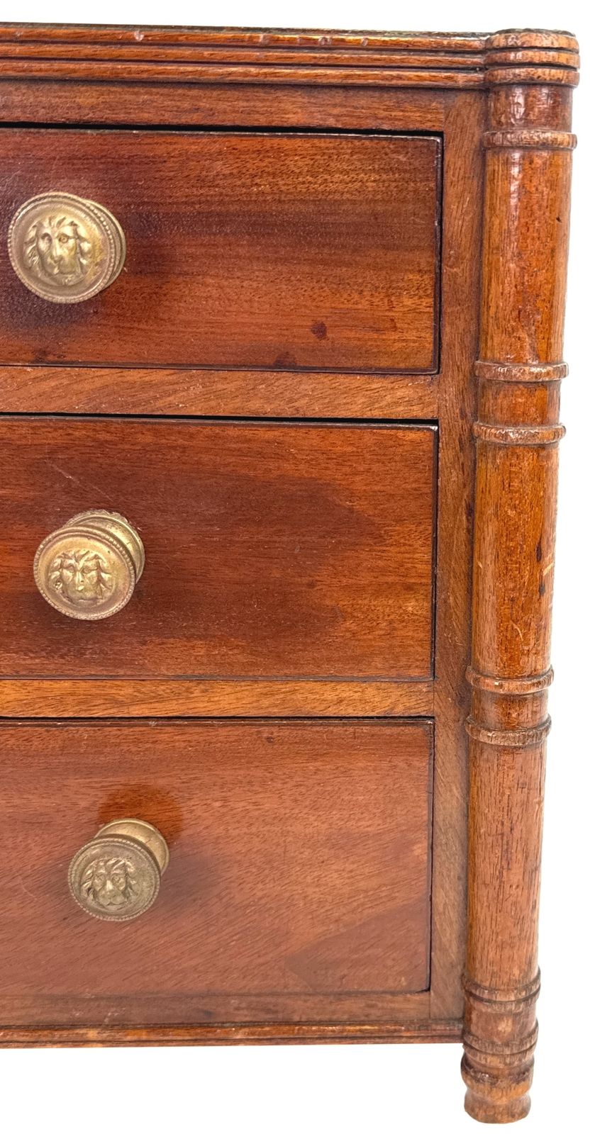 Regency Mahogany Miniature Chest Of Drawers (England, Circa 1820) photo Furniture
