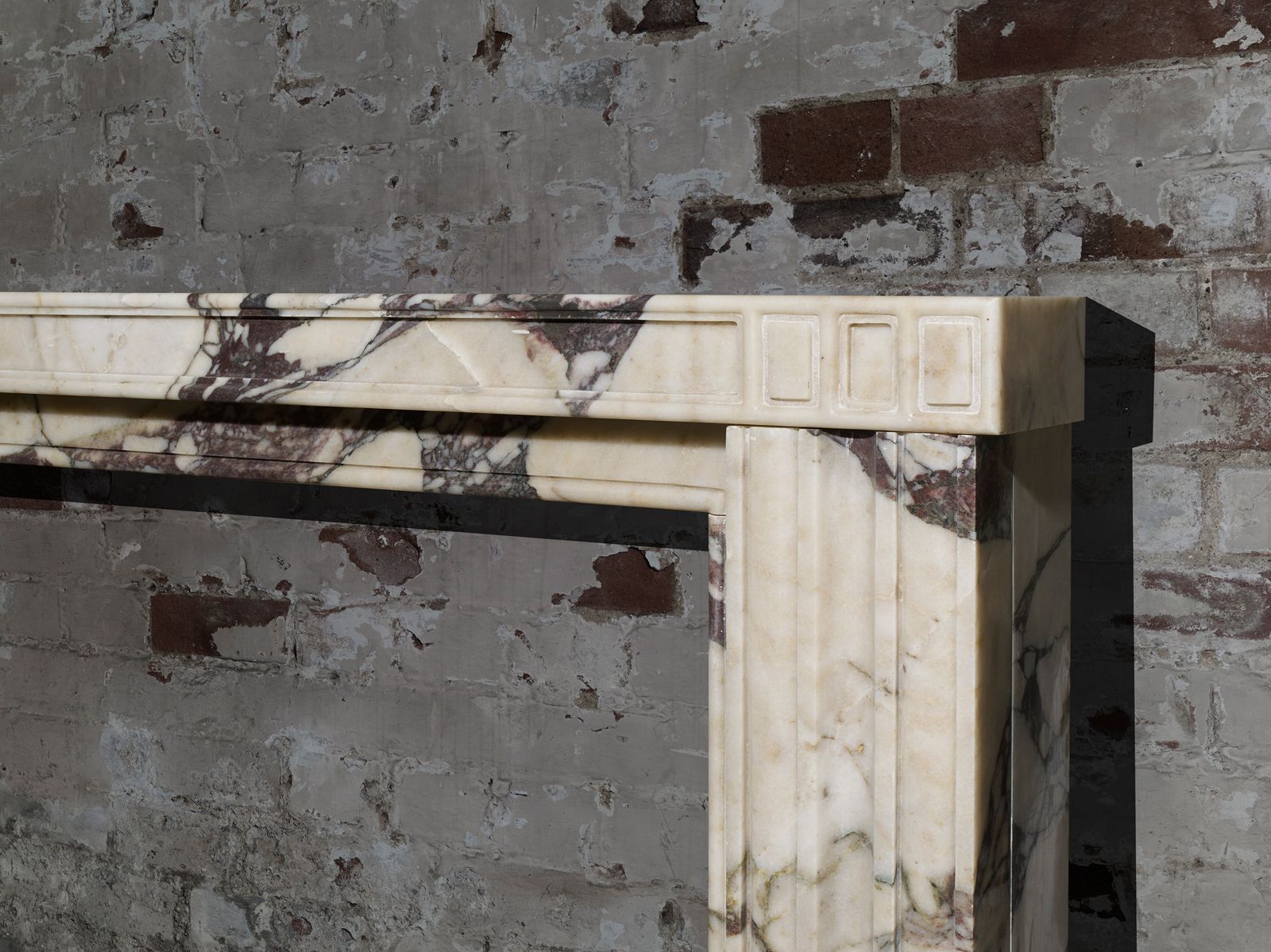 Art Deco Marble Surround, 1920s photo for sale