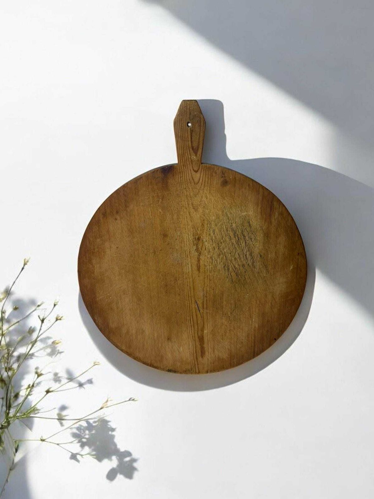 Wooden Cutting Board   Rustic Kitchen Decor, Cheese Serving Tray, Coffee Table Centerpiece