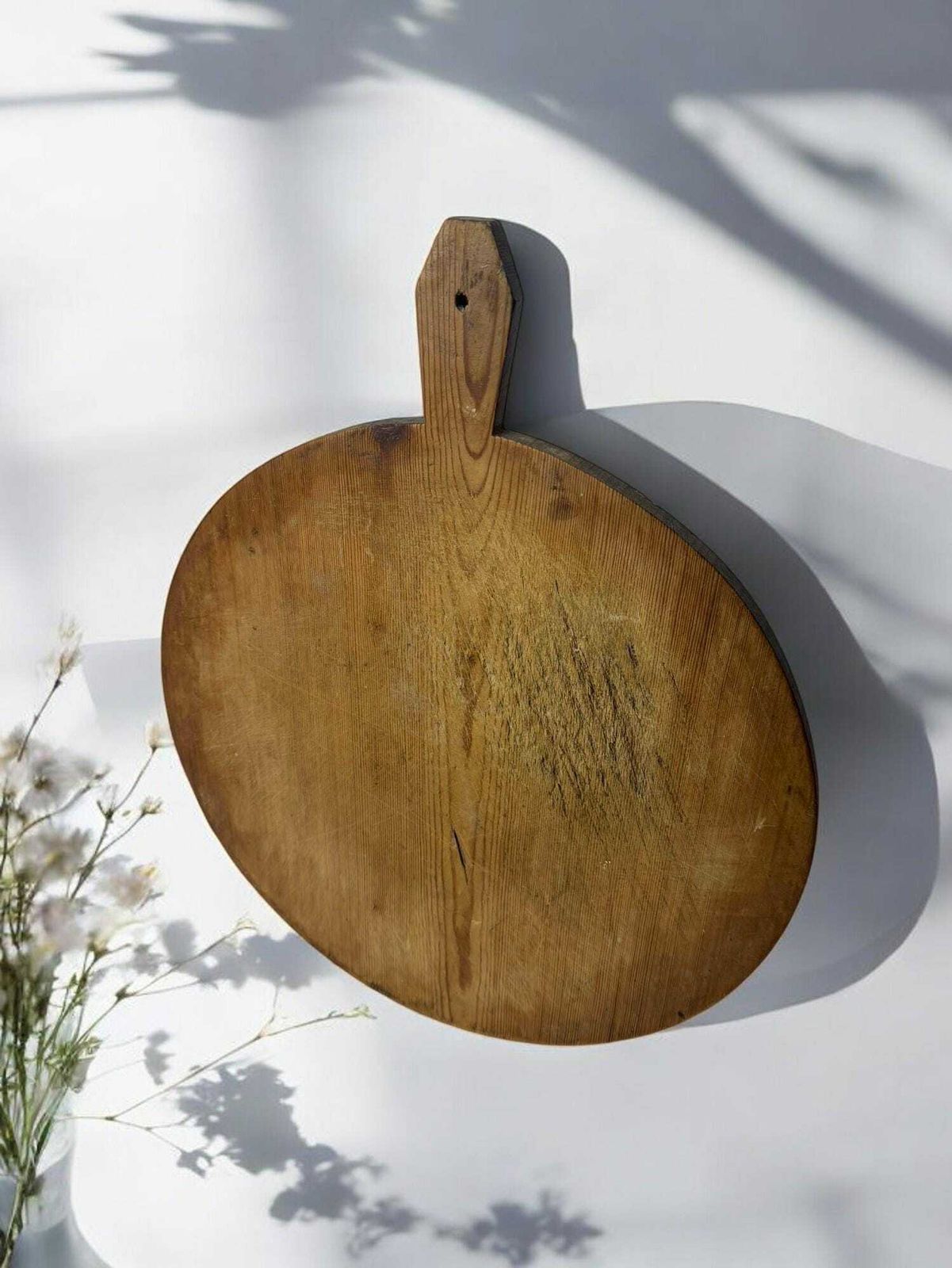 Wooden Cutting Board   Rustic Kitchen Decor, Cheese Serving Tray, Coffee Table Centerpiece photo 107.0