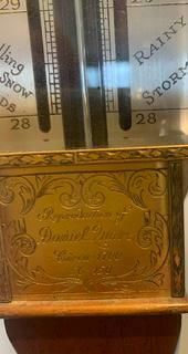 Antique 1800’s, After Daniel Quare, Portable Stick Barometer For 'Garrard The Crown Jewellers' photo Home Decor