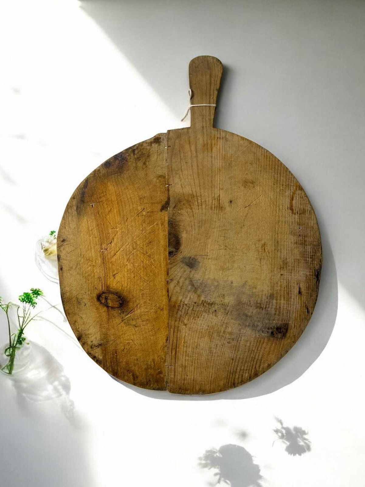 Wooden Cutting Board   Rustic Kitchen Decor, Cheese Serving Tray, Coffee Table Centerpiece photo 98.0