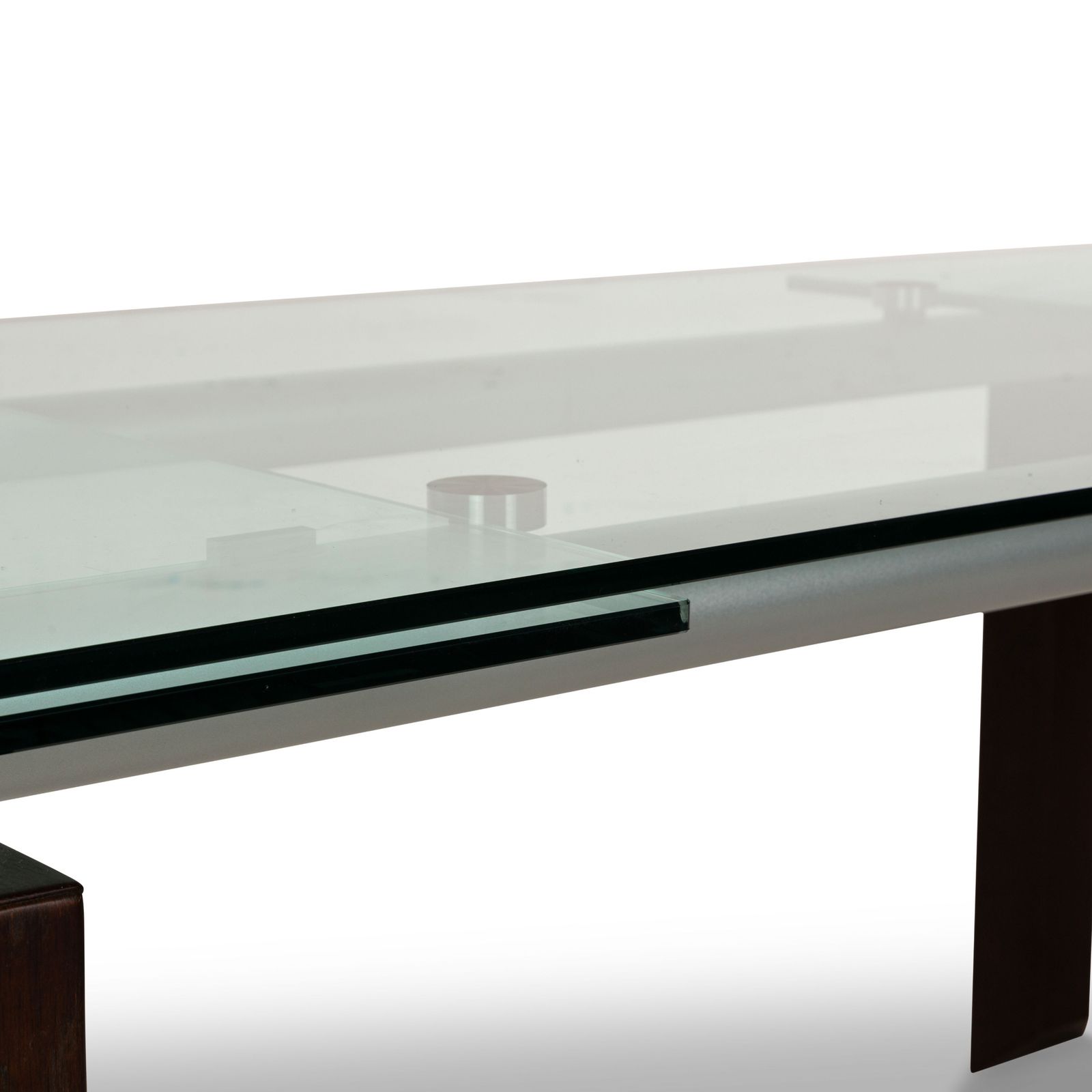 Desalto Stilt Glazen Eettafel Bruin Uitschuifbaar 170–225 X 75 X 85 Cm photo 1598.0