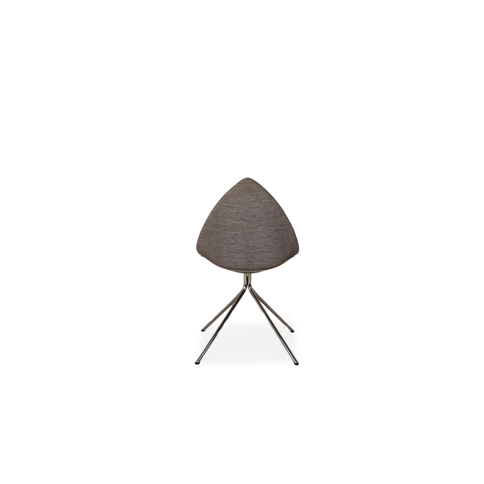 Mobilier Lot de 6 chaises BoConcept Ottawa en tissu, grises et blanches photo