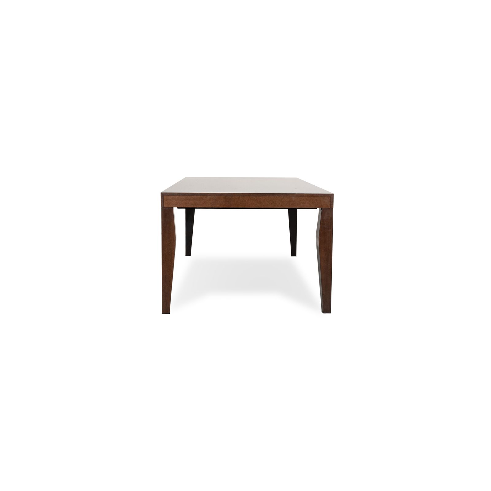 Natuzzi Wooden Dining Table Brown 180 X 105 X 75 Cm photo vintage