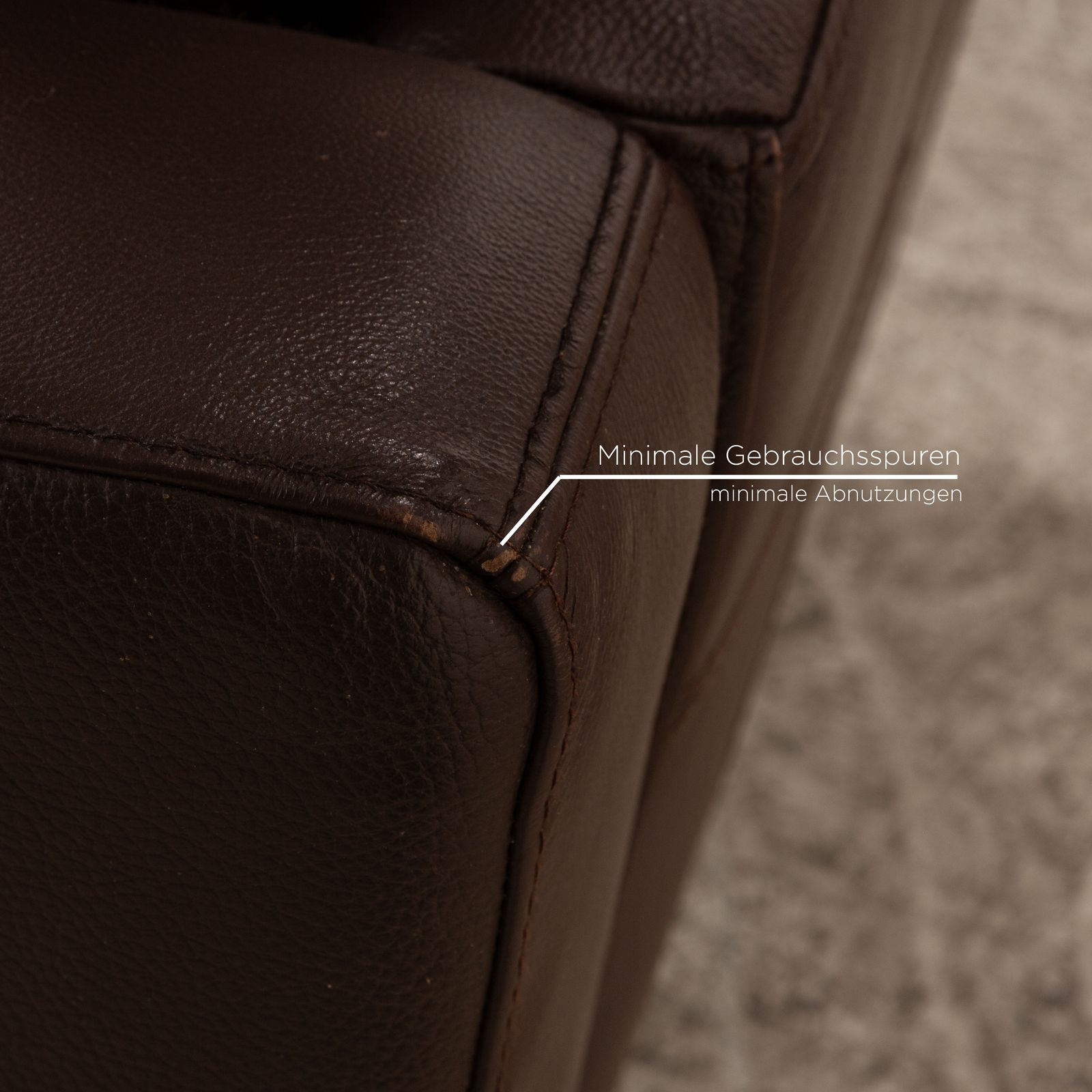 Machalke Leren Fauteuil Bruin photo vinterior