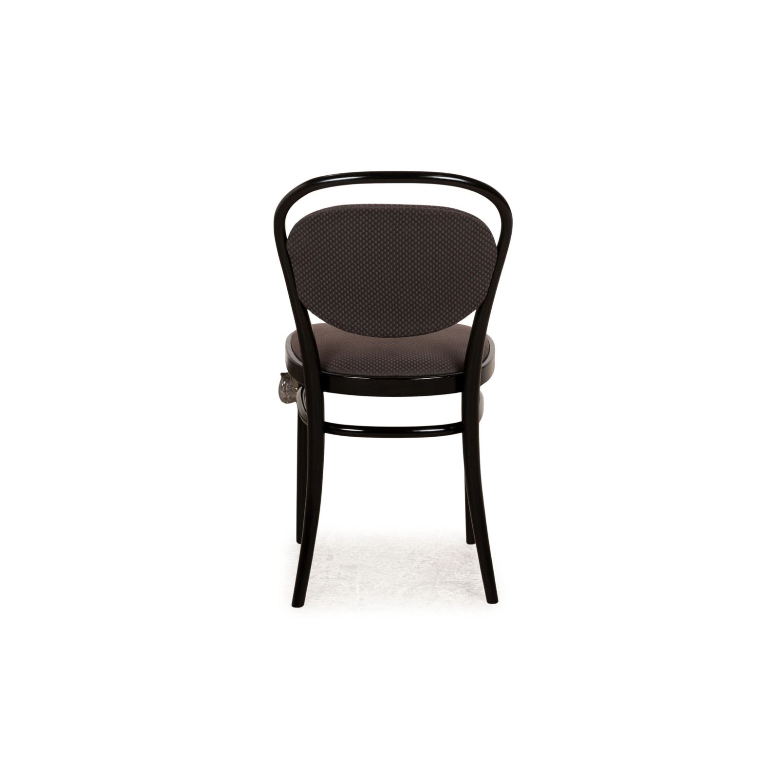 Set Of 4 Thonet 214 Wooden Chairs Black photo buy