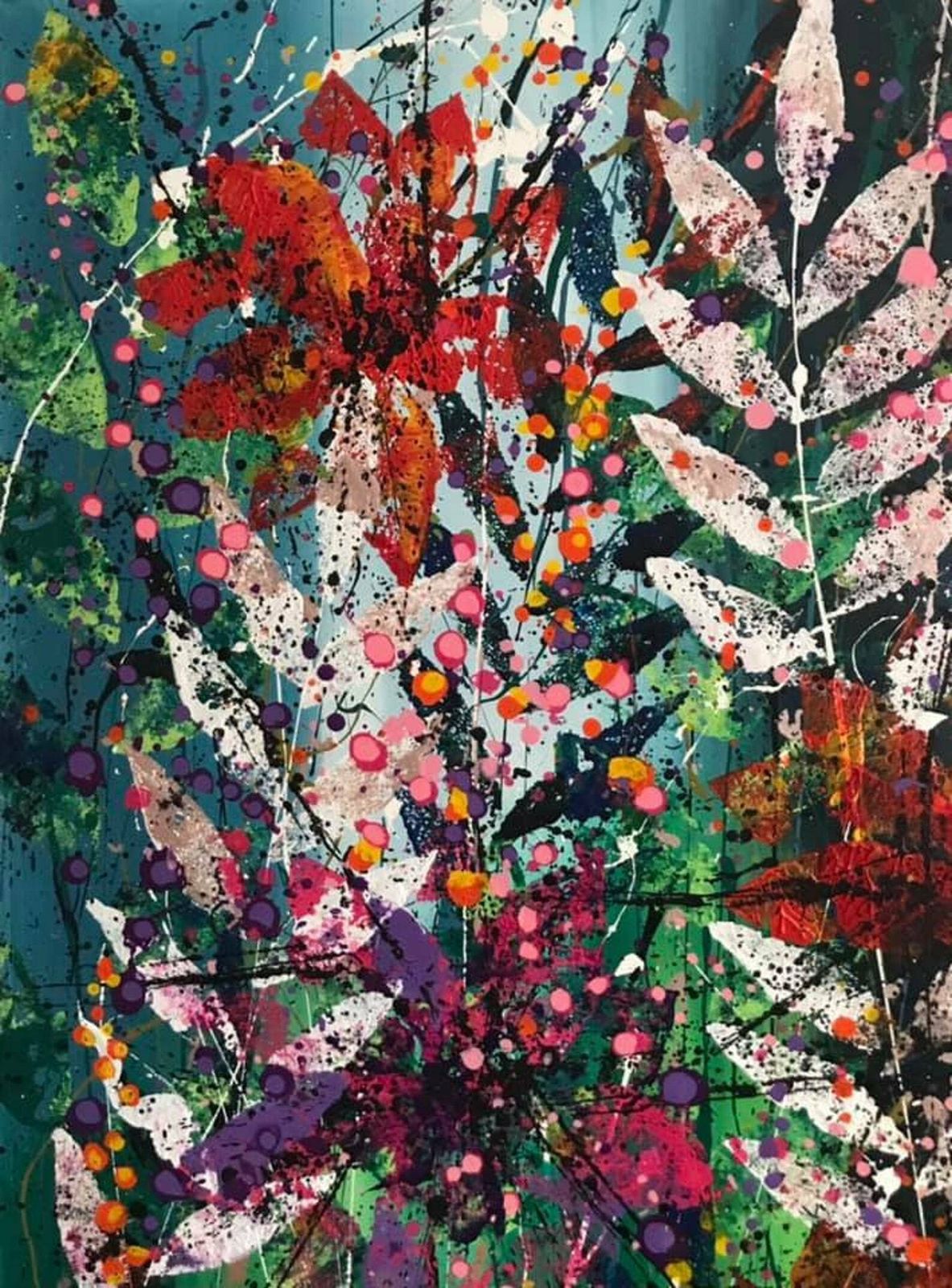 Esther Extra Large Original Artwork Painted On A Deep Edge Quality Canvas 120cm X 180cm photo furniture
