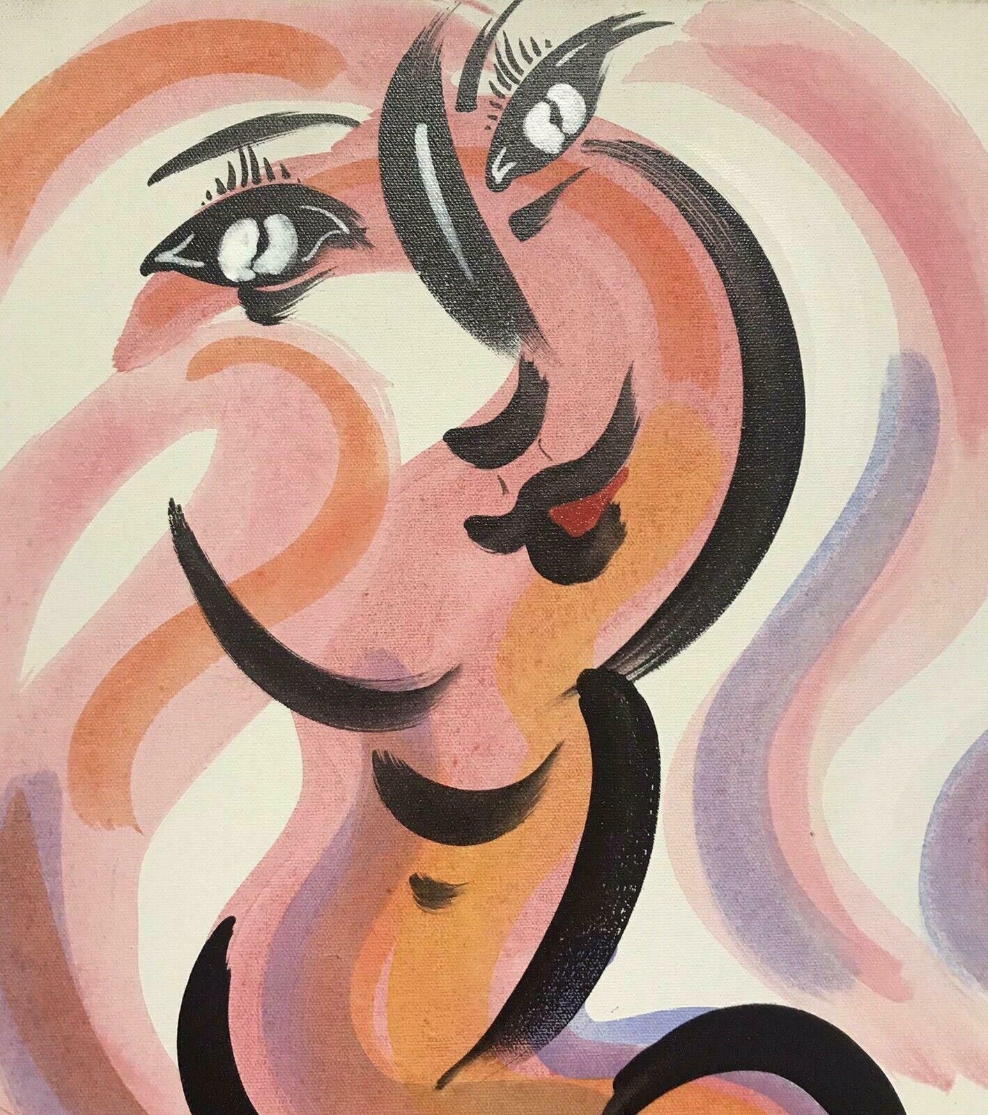 Nico Arvanitidisnico Arvanitidis (B.1943) Huge Signed Greek Oil   Nude Females Modernist Work21st Century photo buy
