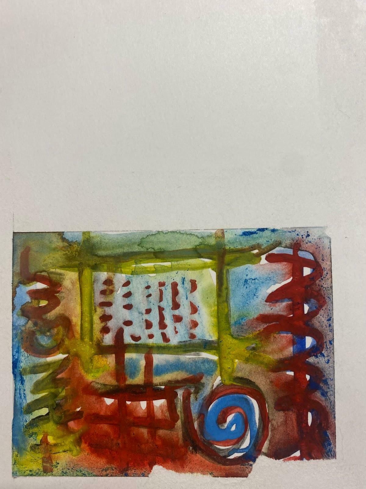 Jacques Coulais (1955 2011)french Expressionist Abstract Original Painting Artists Studio Provenancemid 20th Century photo furniture