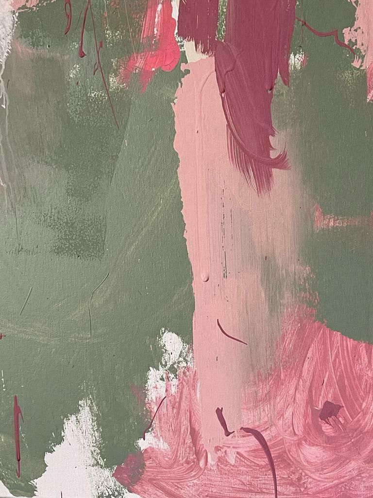 Natasha Rufus Isaacshuge British Contemporary Abstract Painting Soft Pastel Shade Muted Coloursc.2022 photo for sale
