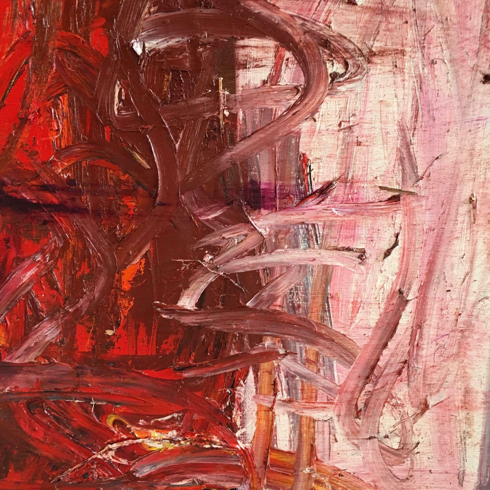 Unknown‘Sun 1’  British Huge Abstract Oil Painting Expressionist Composition2018 photo 811.0