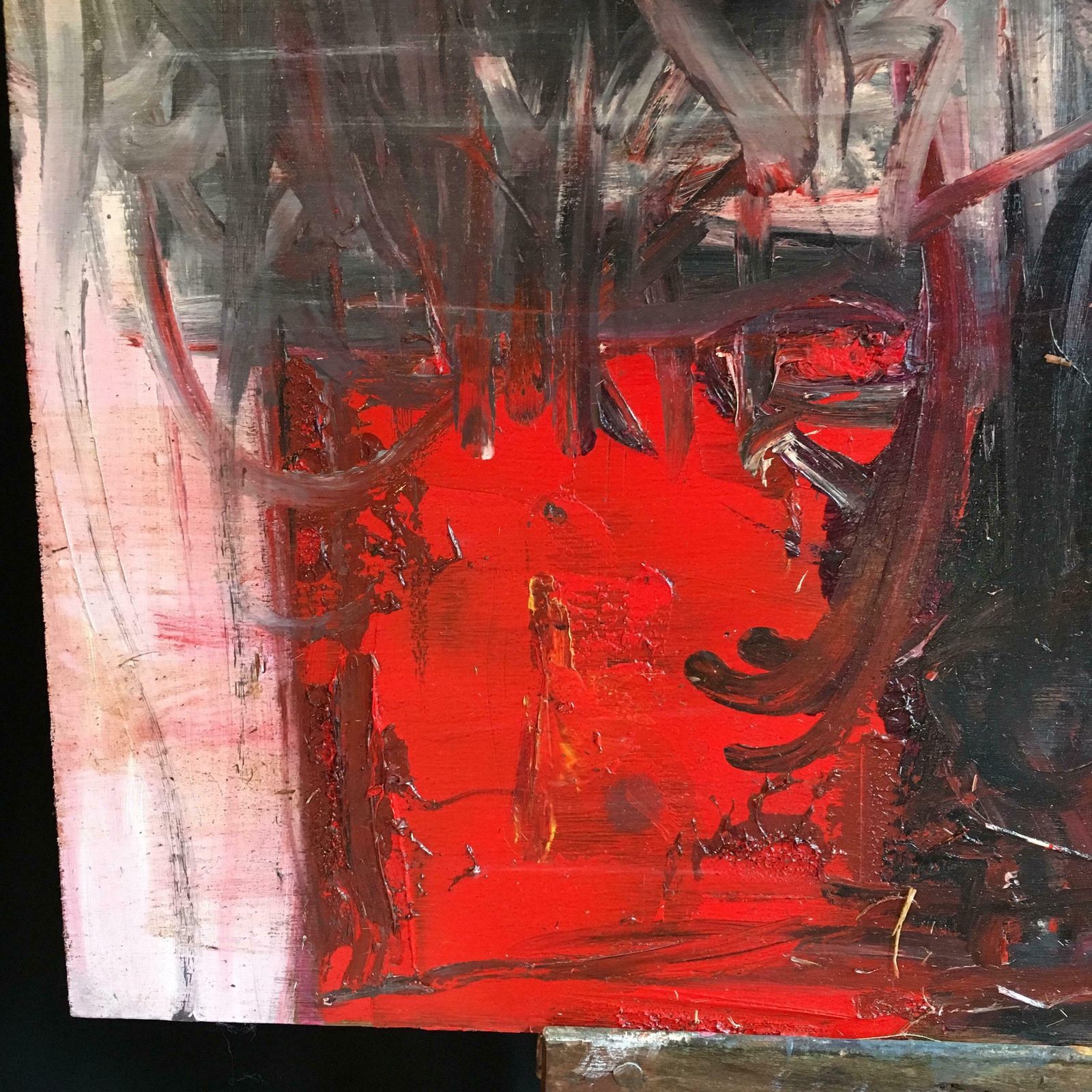 Unknown‘Sun 1’  British Huge Abstract Oil Painting Expressionist Composition2018 photo vinterior