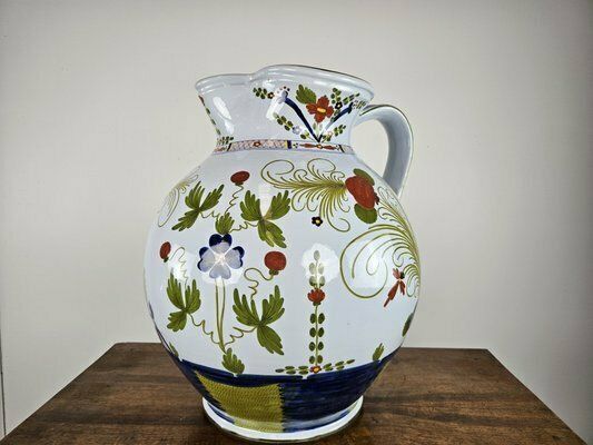 Large Amphora In Decorated Ceramic From La Vecchia Faenza, 2000s photo for sale