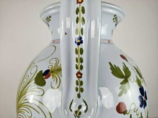 photo vinterior Large Amphora In Decorated Ceramic From La Vecchia Faenza, 2000s