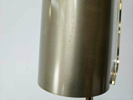 photo vintage Adjustable Brass Floor Lamp By Pia Guidetti Crippa For Lumi, 1970s
