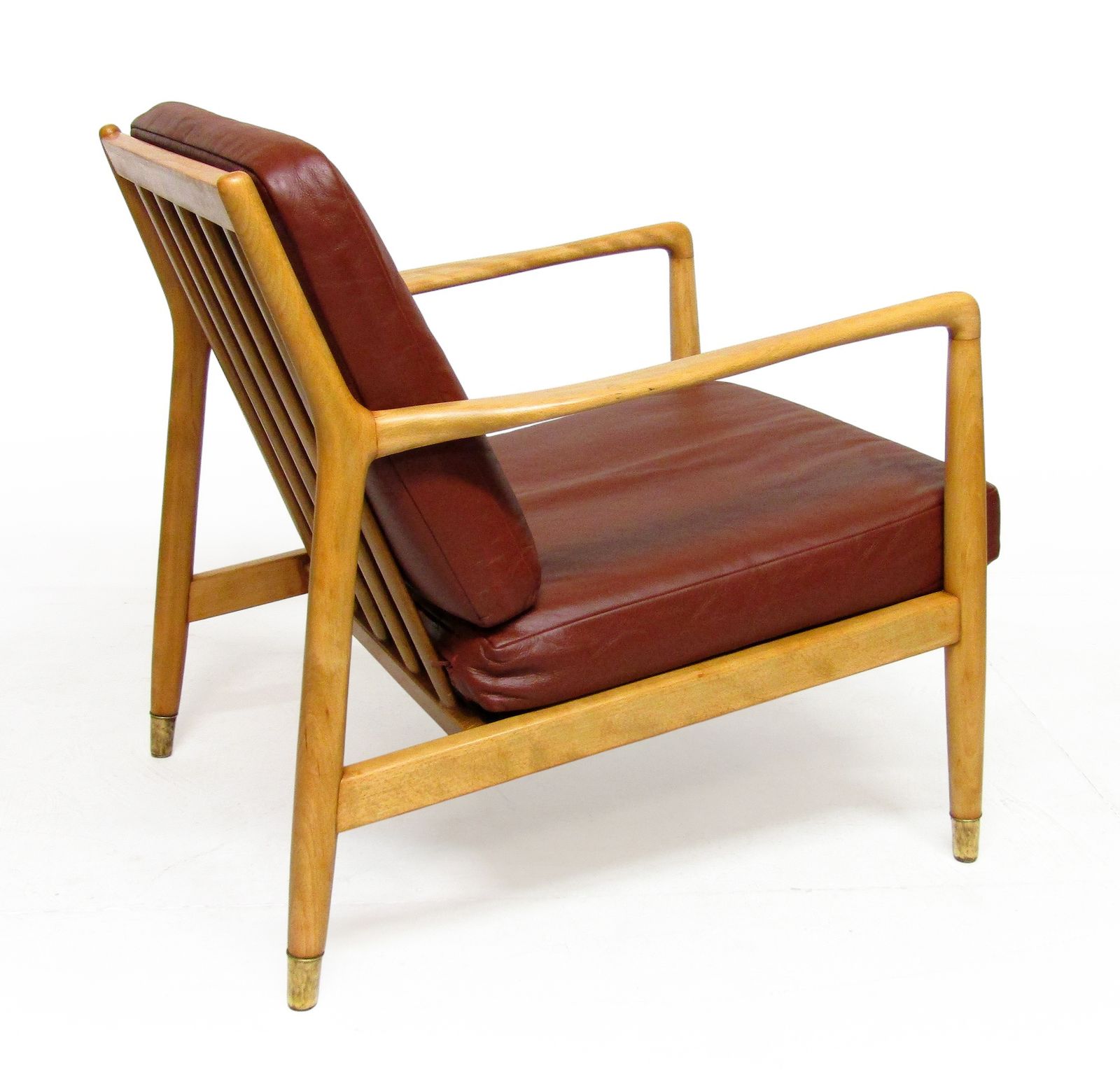 1950s Danish "USA 143" Lounge Chair By Folke Ohlsson For P Jeppesens photo vinterior
