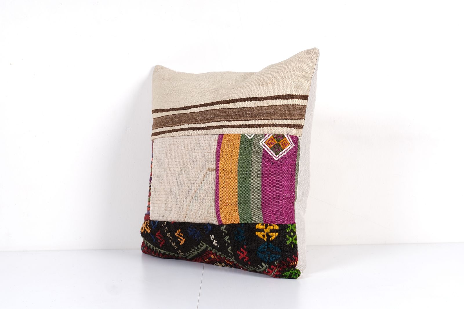 Turkish Kilim Pillow, Decorative Pillow, Boho Accent Pillow,  Tribal Pillow, Home Decor photo furniture