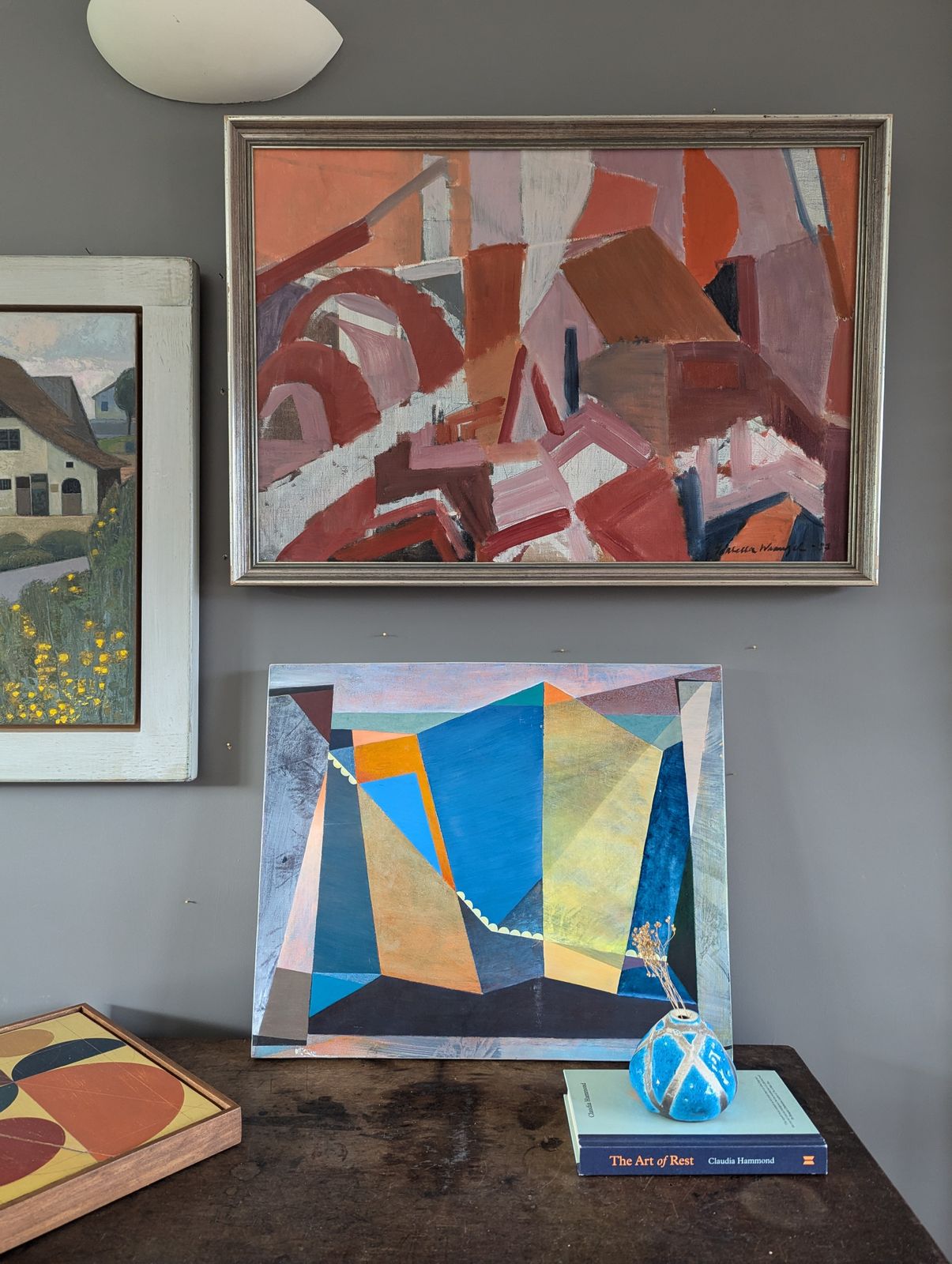 Remnants Of Civilisation Oil Painting photo furniture