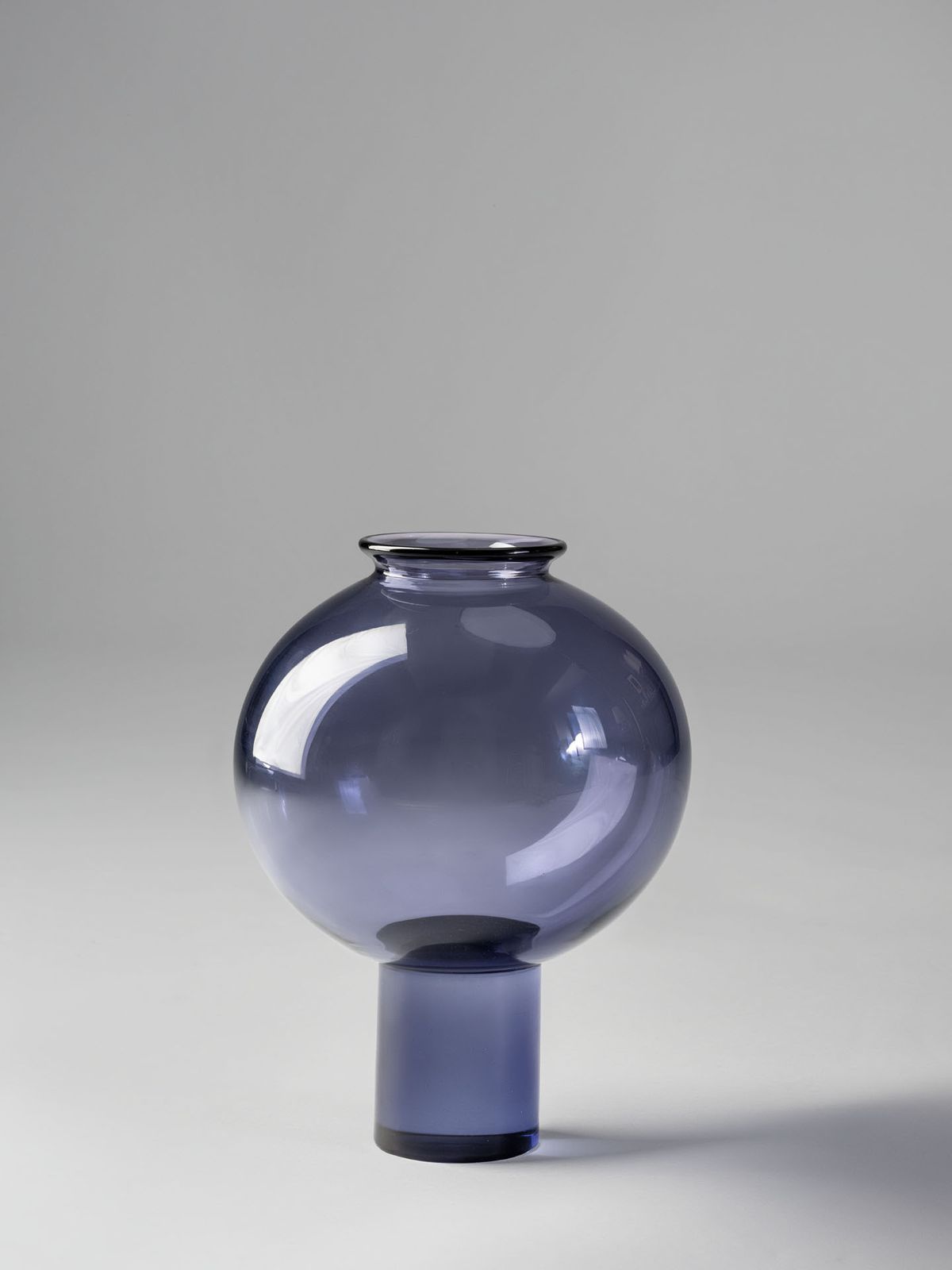 Purple Glass Vase By Salviati, Murano, 1970ca.
