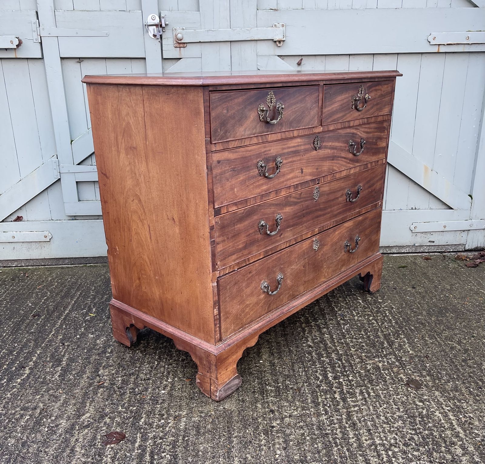 A George III Chest Of Drawers, 1700s photo for sale