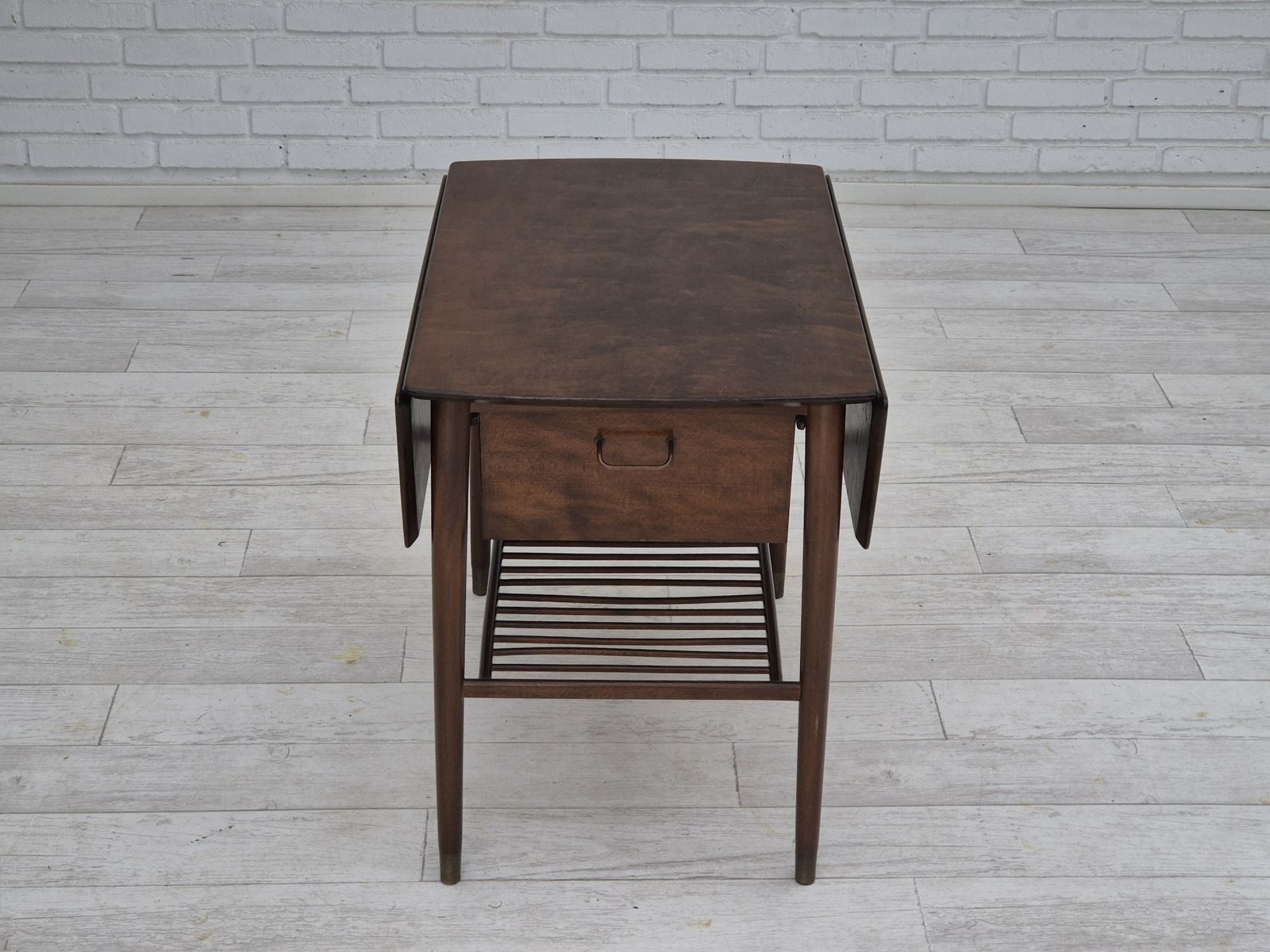 1950s, Danish Foldable Table  Original Condition. photo for sale