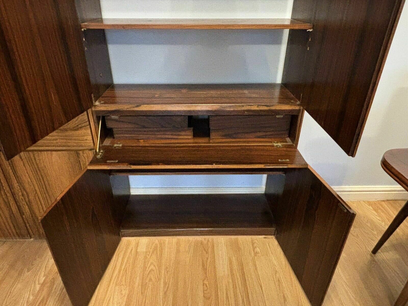 Archie Shine Rosewood Cocktail Cabinet, Display Cabinet, Shelves & Cupboards photo vintage