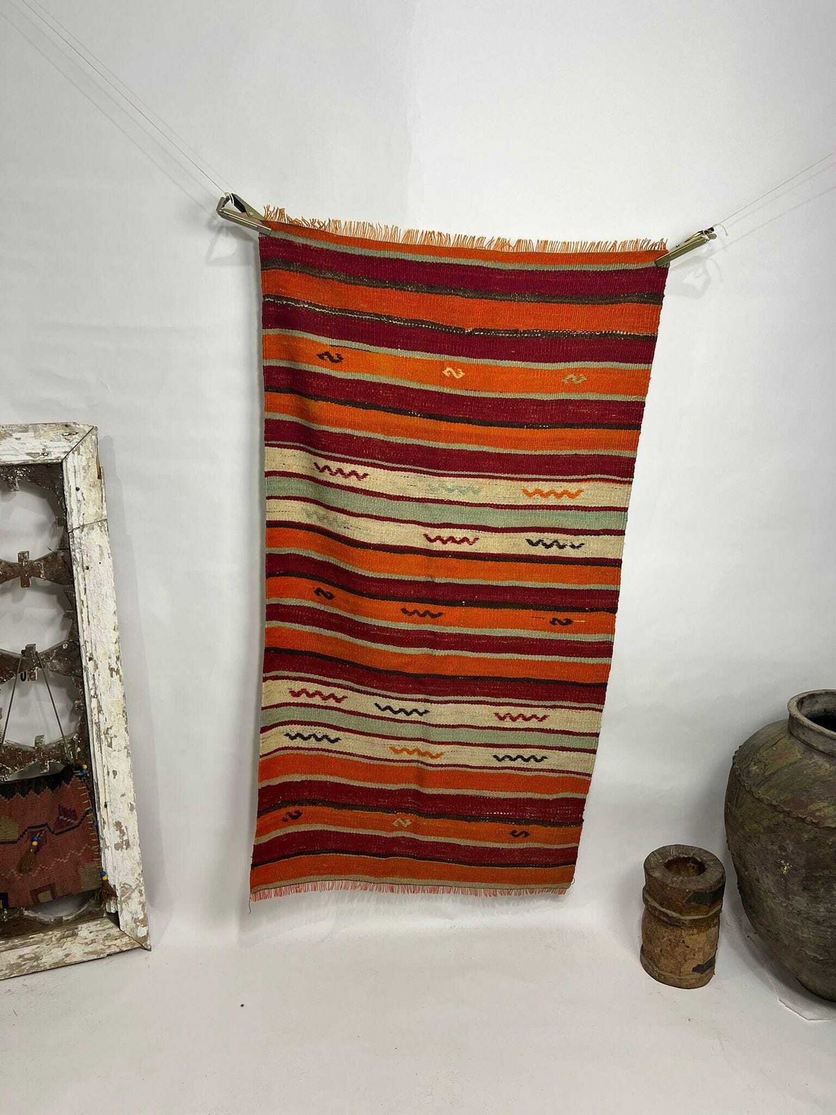 Turkish Vintage Wool Rug, Vintage Are Rug, Turkish Carpet For Living Room, Anatolian Rug, Area Carpet, Bedroom Rug, Home Decor Rug