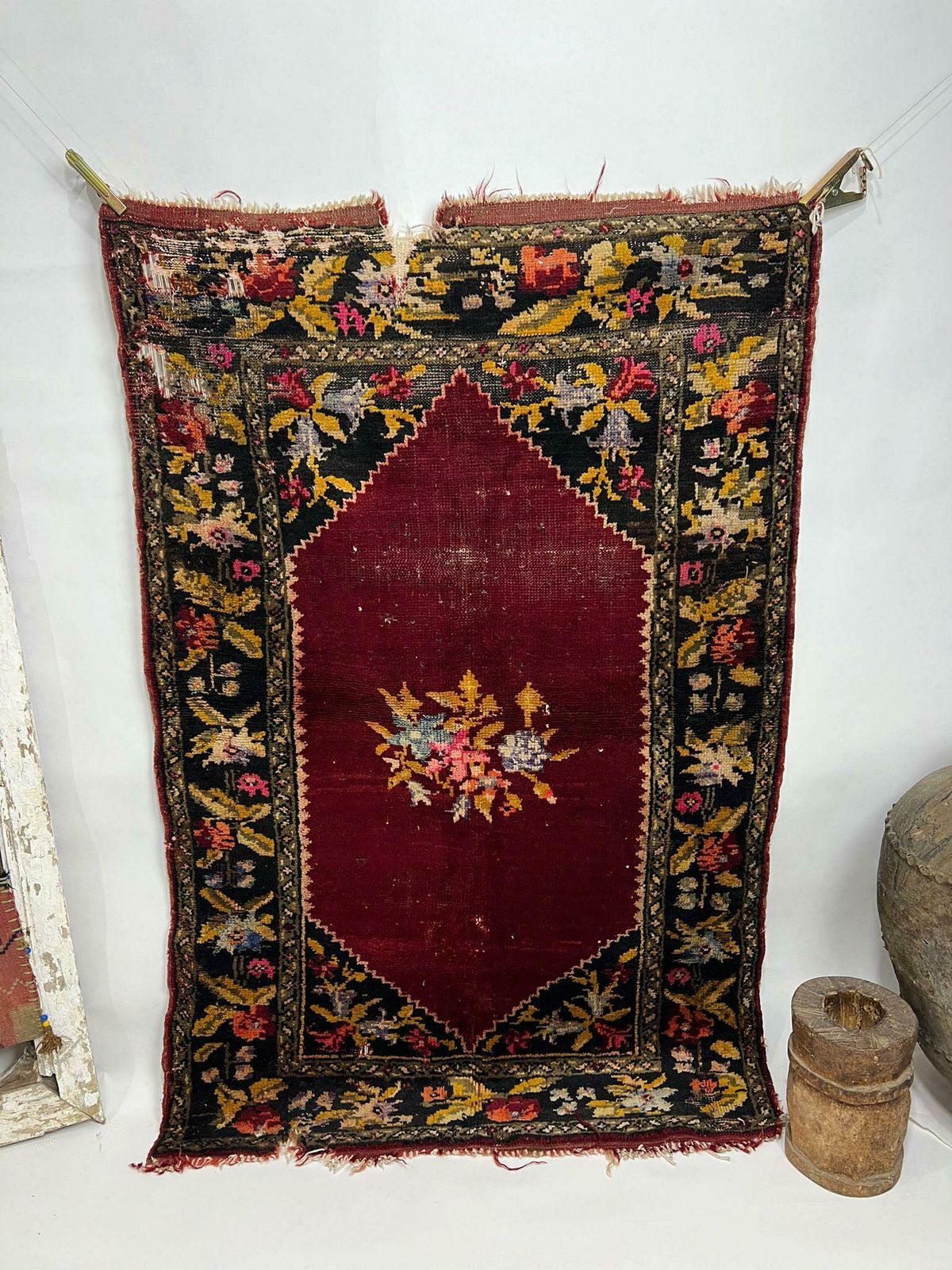 Turkish Vintage Wool Rug, Vintage Are Rug, Turkish Carpet For Living Room, Anatolian Rug, Area Carpet, Bedroom Rug, Home Decor Rug