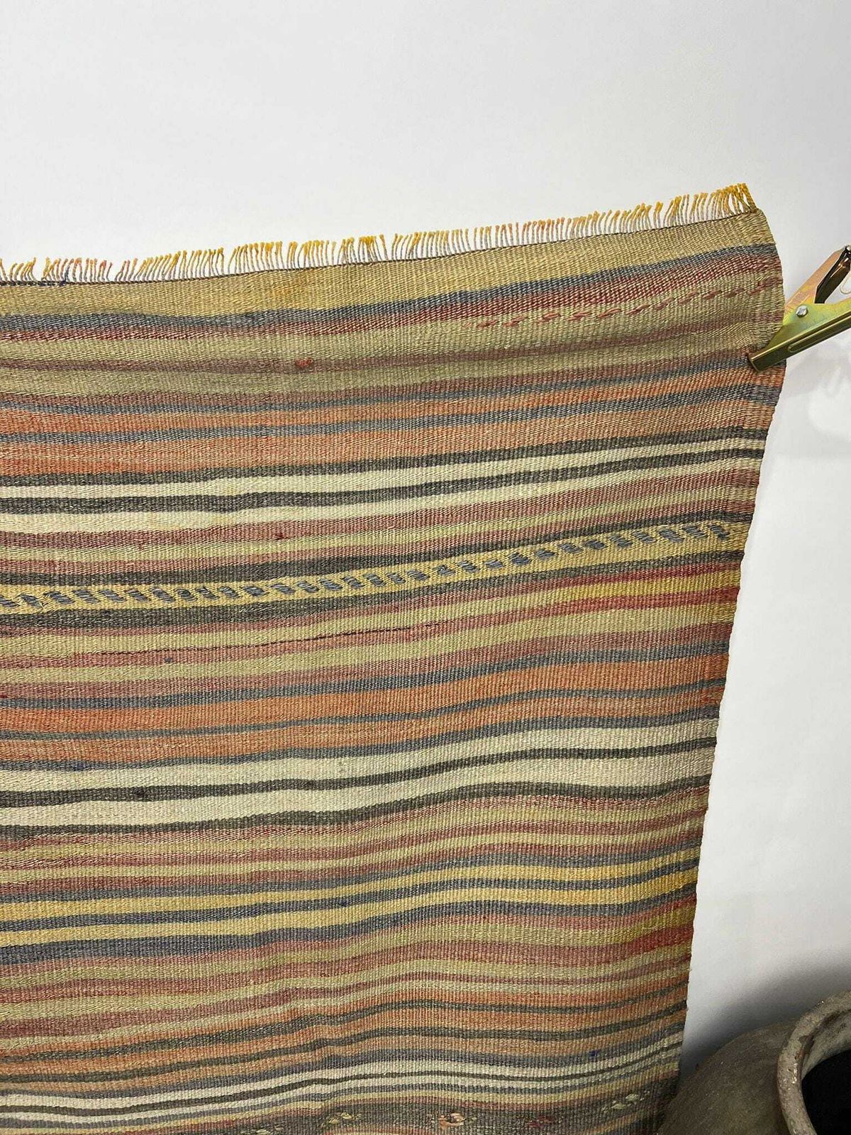 Handmade Vintage Turkish Wool Rug, Vintage Area Rug, Turkish Carpet For Living Room, Anatolian Rug, Area Carpet, Bedroom Rug, Home Decor Rug photo 305.0