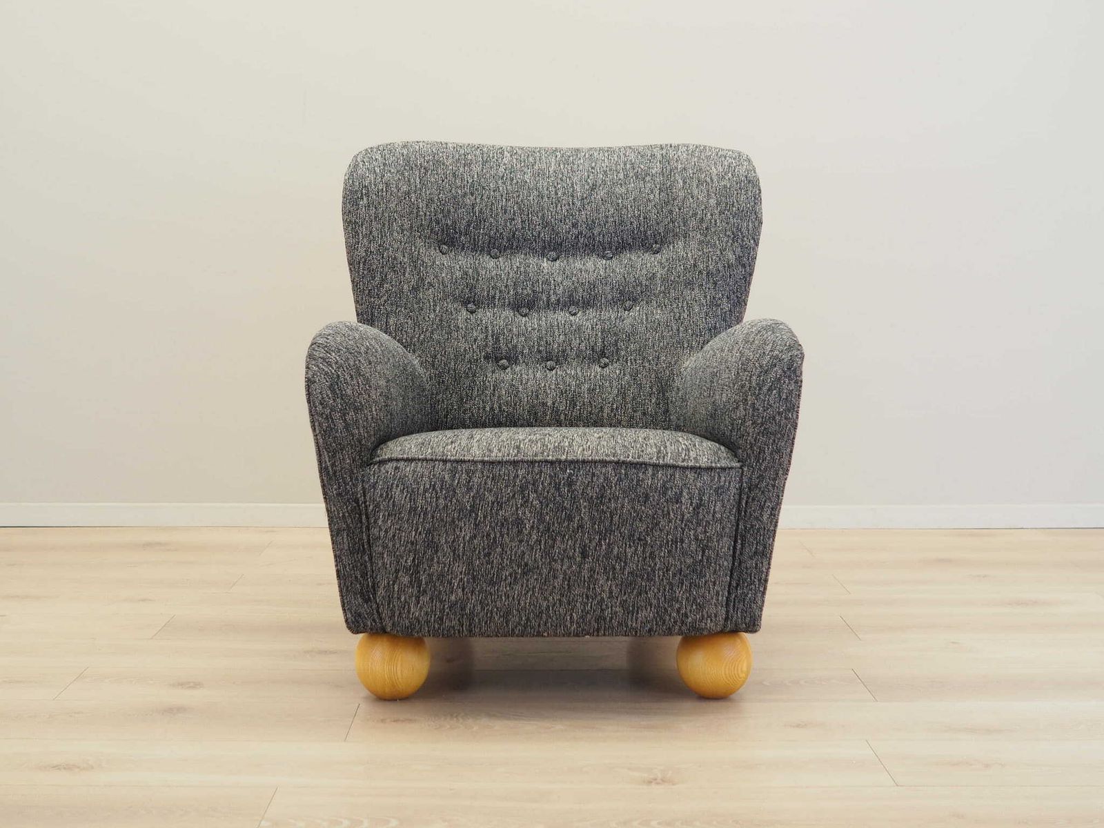 Grey Armchair, Scandinavian Design, Production: Denmark photo furniture