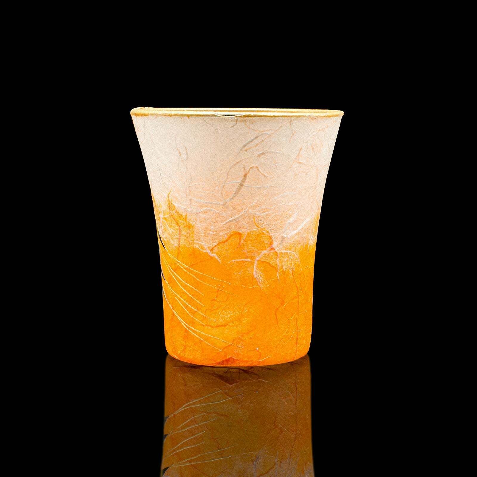 Small Contemporary Posy Jar, English, Art Glass, Flower Vase, Tea Light Holder photo 145.0