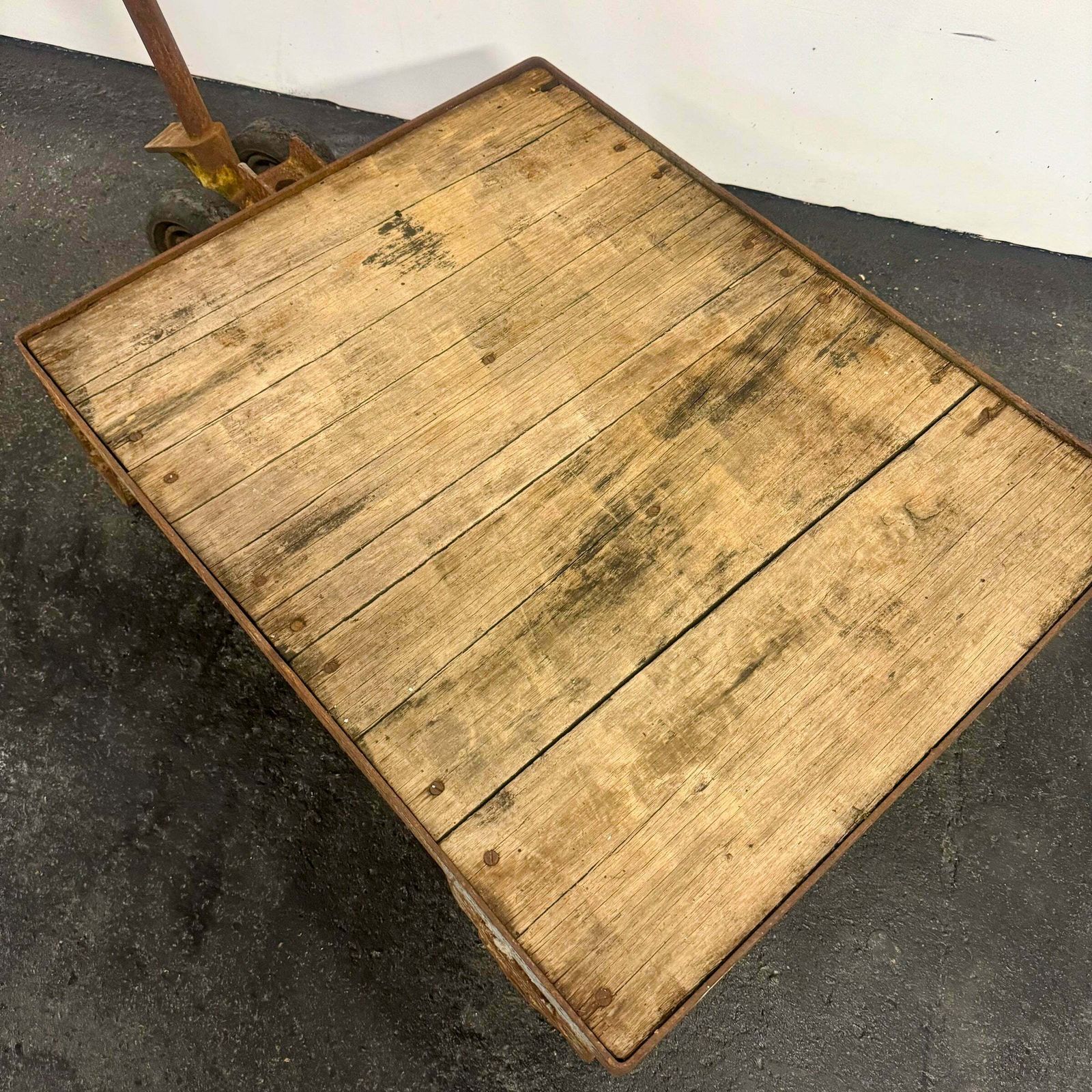 Antique Wooden Tuglift Trolley photo 250.0