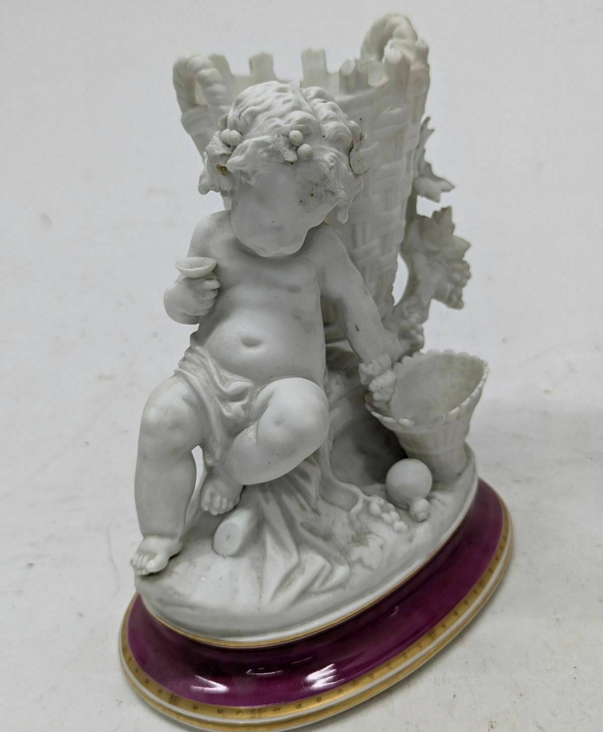 photo furniture Pair Of Young Boy Biscuit Flower Girls