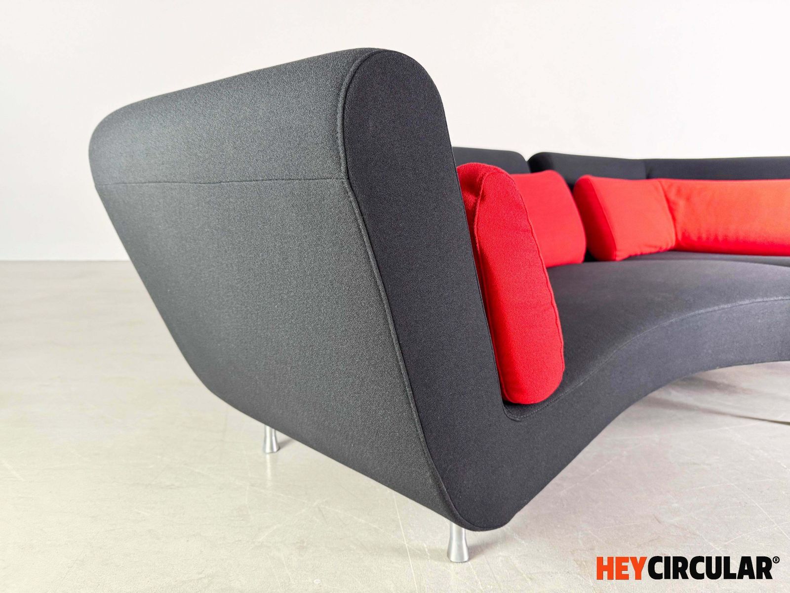 Original Ligne Roset Sofa Yang Couch François Bauchet Kvadrat Black photo buy