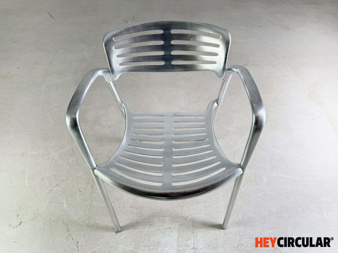 photo for sale Set Van 4 Toledo Stoelen Amat 3 Jorge Pensi Aluminium Design Tuinstoel