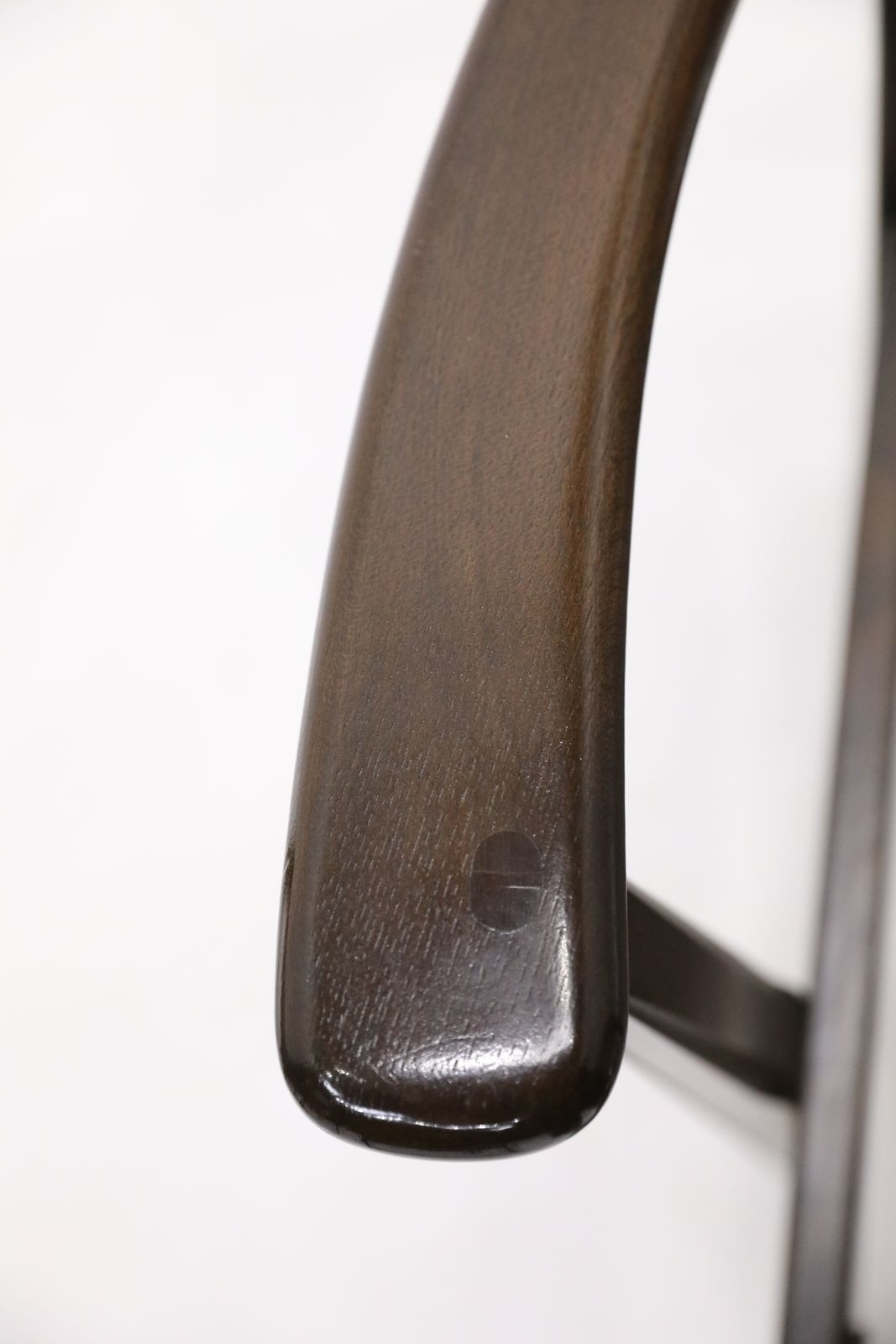 Furniture 6 Ercol Ladderback Dining Chairs In Dark Finish Free Nationwide Delivery* photo