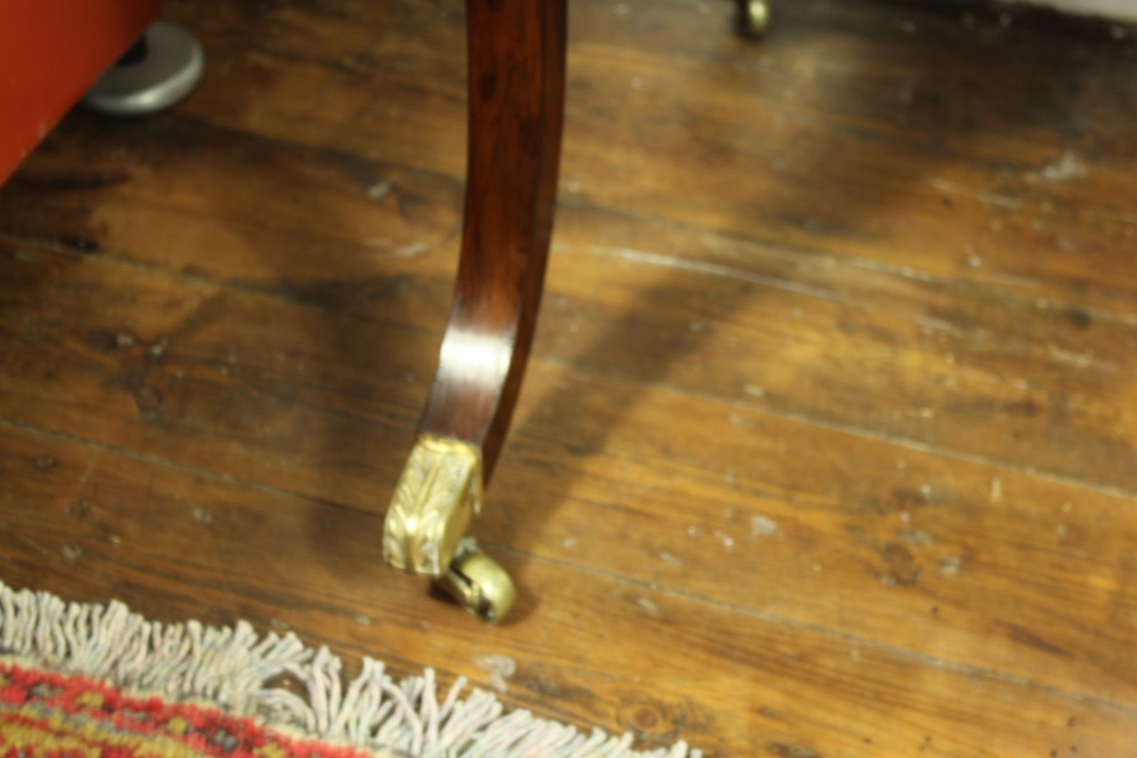 Furniture Regency Rosewood Library Table photo