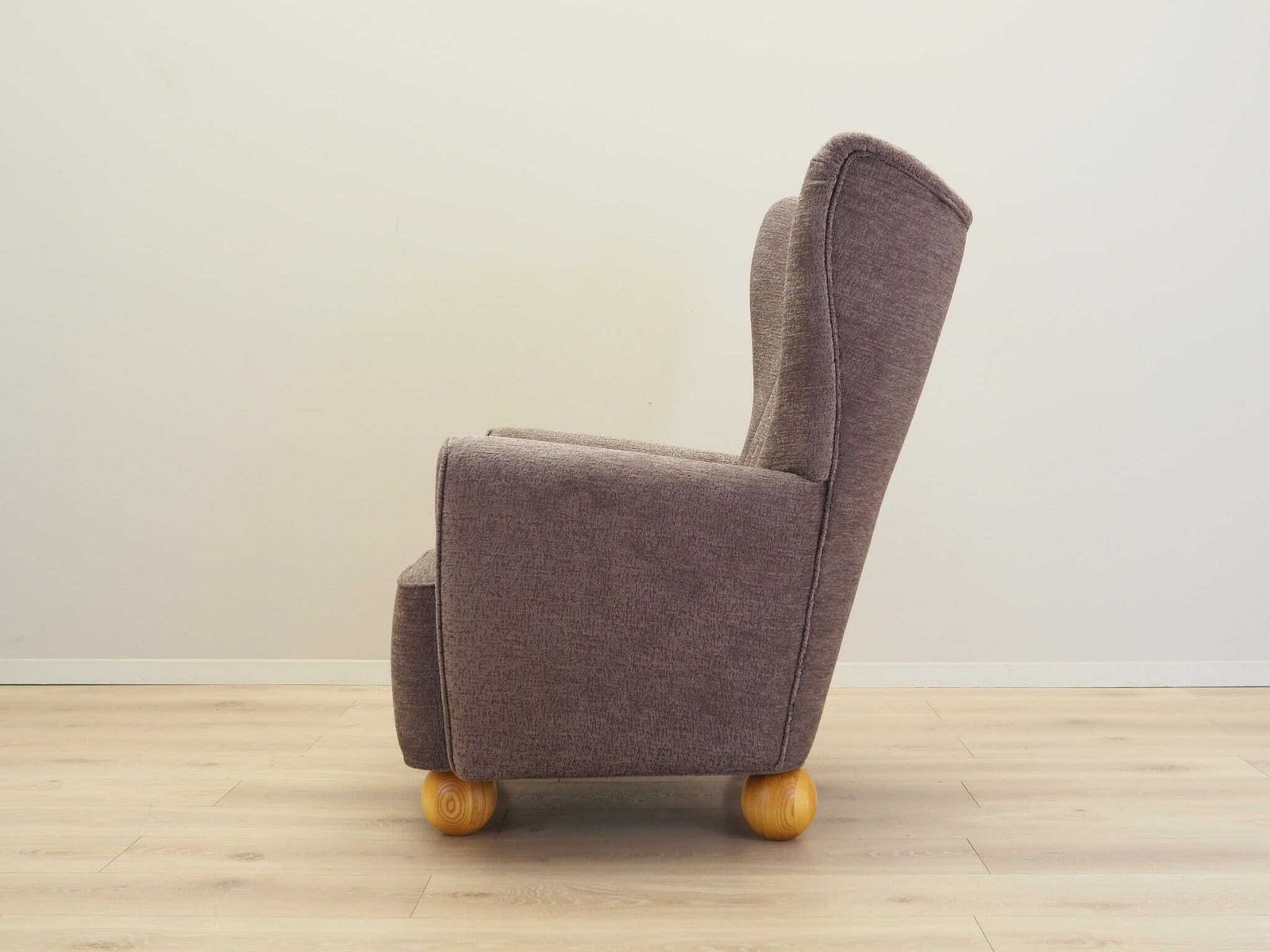 Grey Armchair, Scandinavian Design, Production: Denmark photo for sale