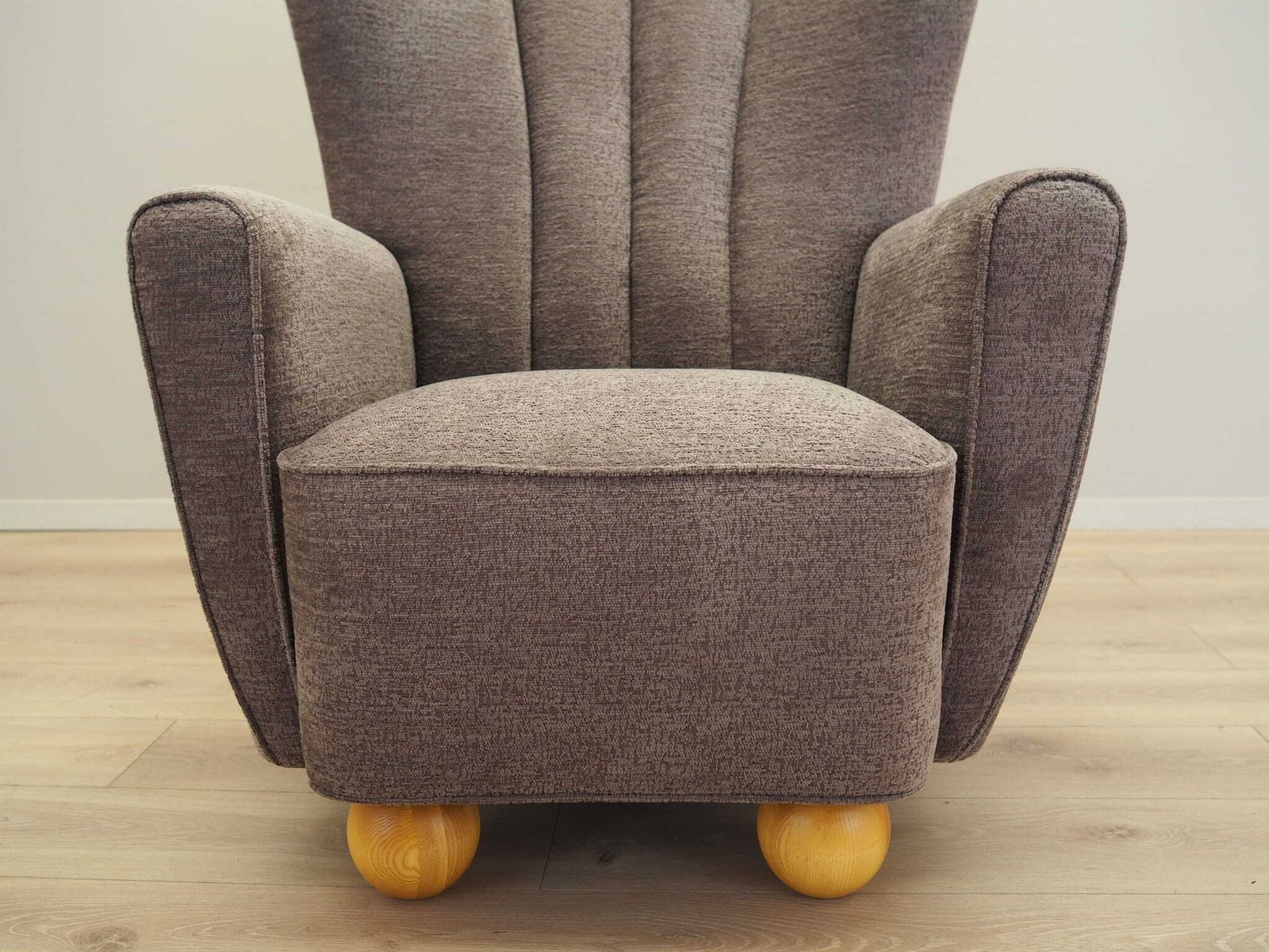 Furniture Grey Armchair, Scandinavian Design, Production: Denmark photo