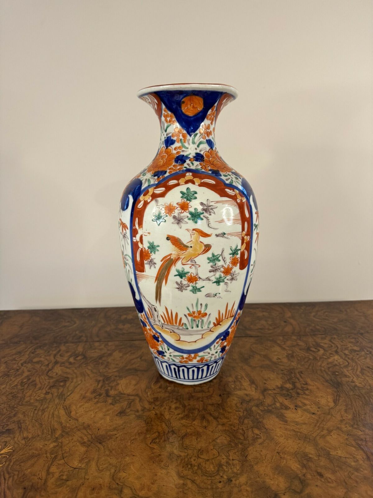 Outstanding Quality Large Pair Of Antique Japanese Imari Vases photo for sale