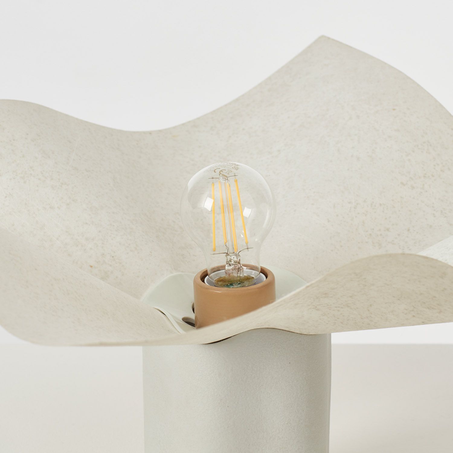 Pair Of Mario Bellini Area Table Lamps Artemide, Italy, 1974 photo vintage