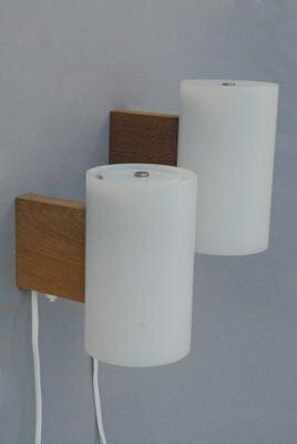 Model 720 Wall Lights By Uno & östen Kristiansson For Luxus, Sweden, 1960s, Set Of 2 photo Lighting