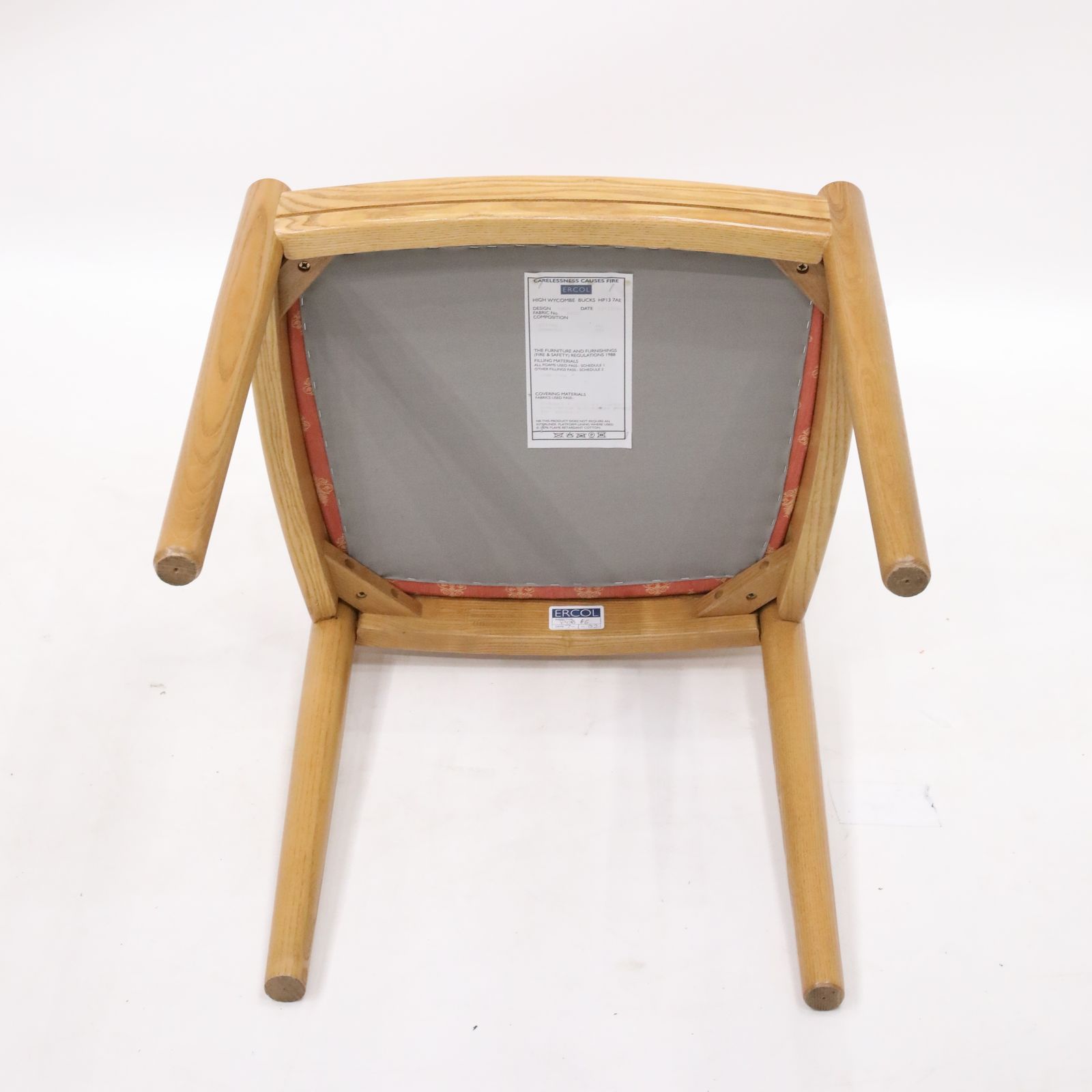 photo buy Ercol Bedroom Dressing Chair Chair Ercol's Light Finish V Clean Free Uk Delivery