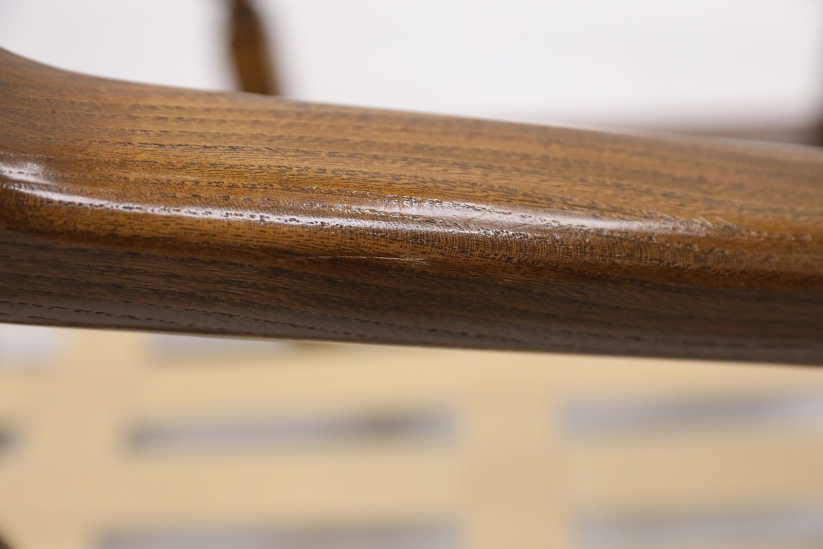 photo vinterior Ercol Windsor Easy Chair Frame Model 445 1970s Newly Webbed Free Uk Delivery