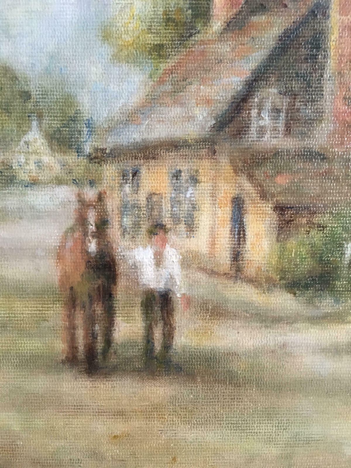 C. Desborough"Newtown Linford" Impressionist Landscape, Oil Painting, Signed2001 photo 1006.0