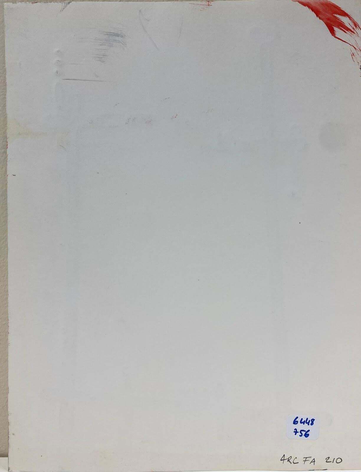 Jacques Coulais (1955 2011)french Expressionist Abstract Original Painting Artists Studio Provenancemid 20th Century photo furniture