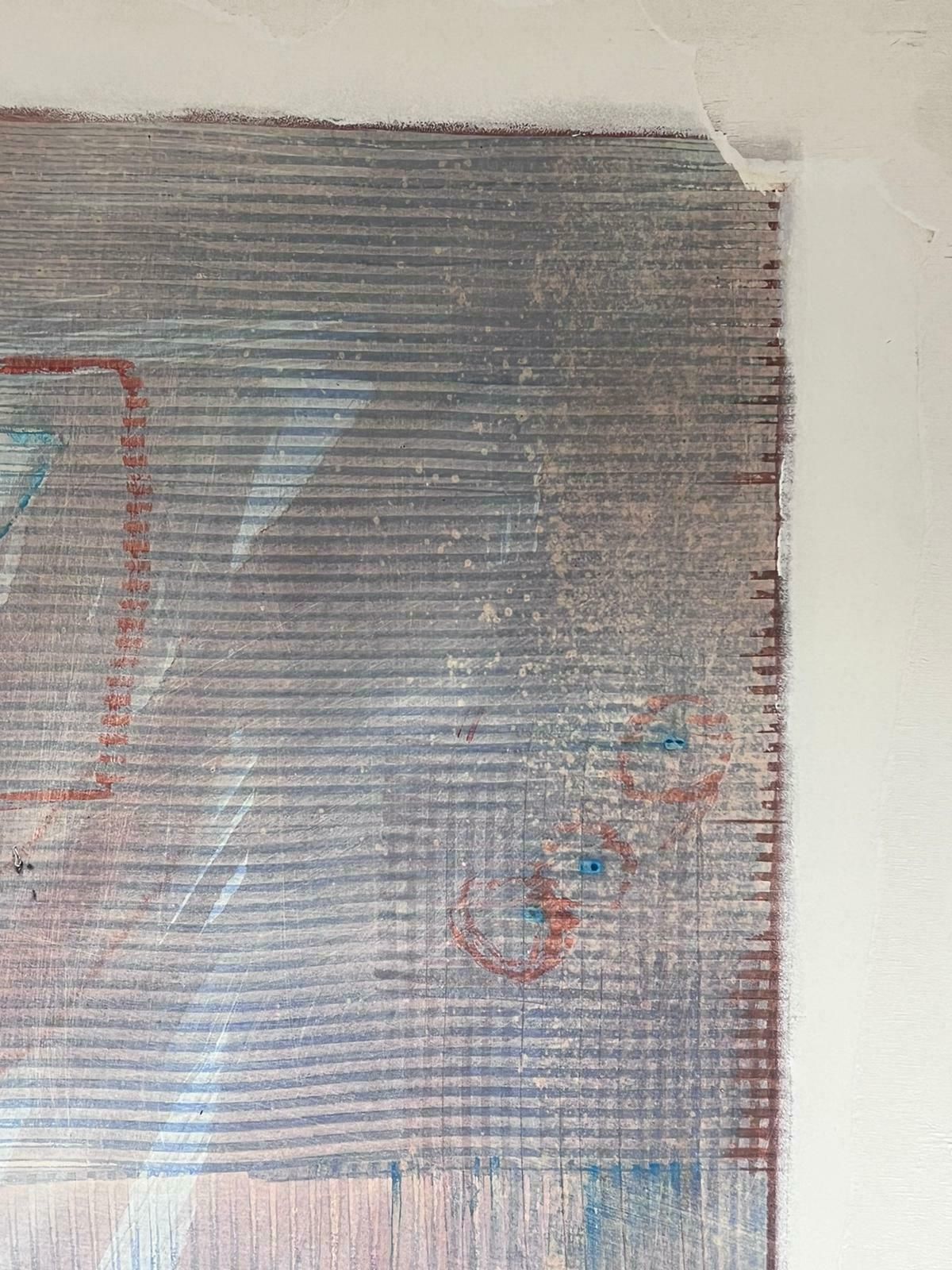 Jacques Coulais (1955 2011)huge French Expressionist Abstract Original Painting Artists Studio Provenancemid 20th Century photo 2040.0